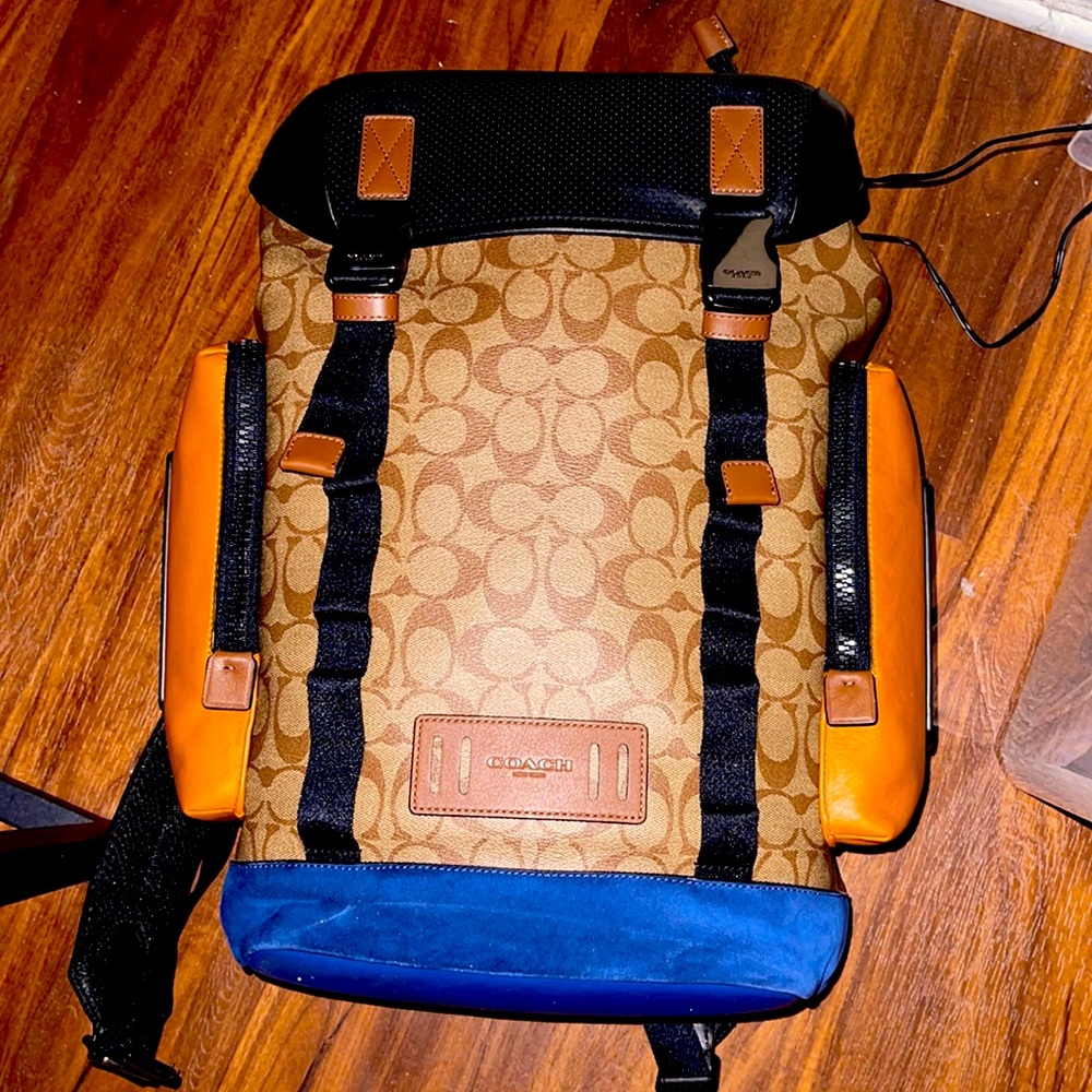 Coach Ranger Backpack In Signature Canvas